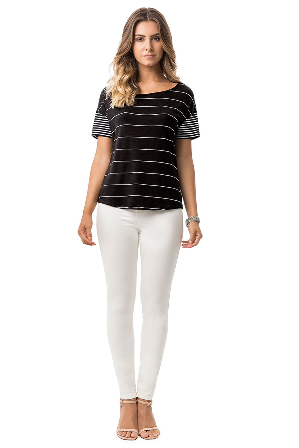 blusa branca lunender