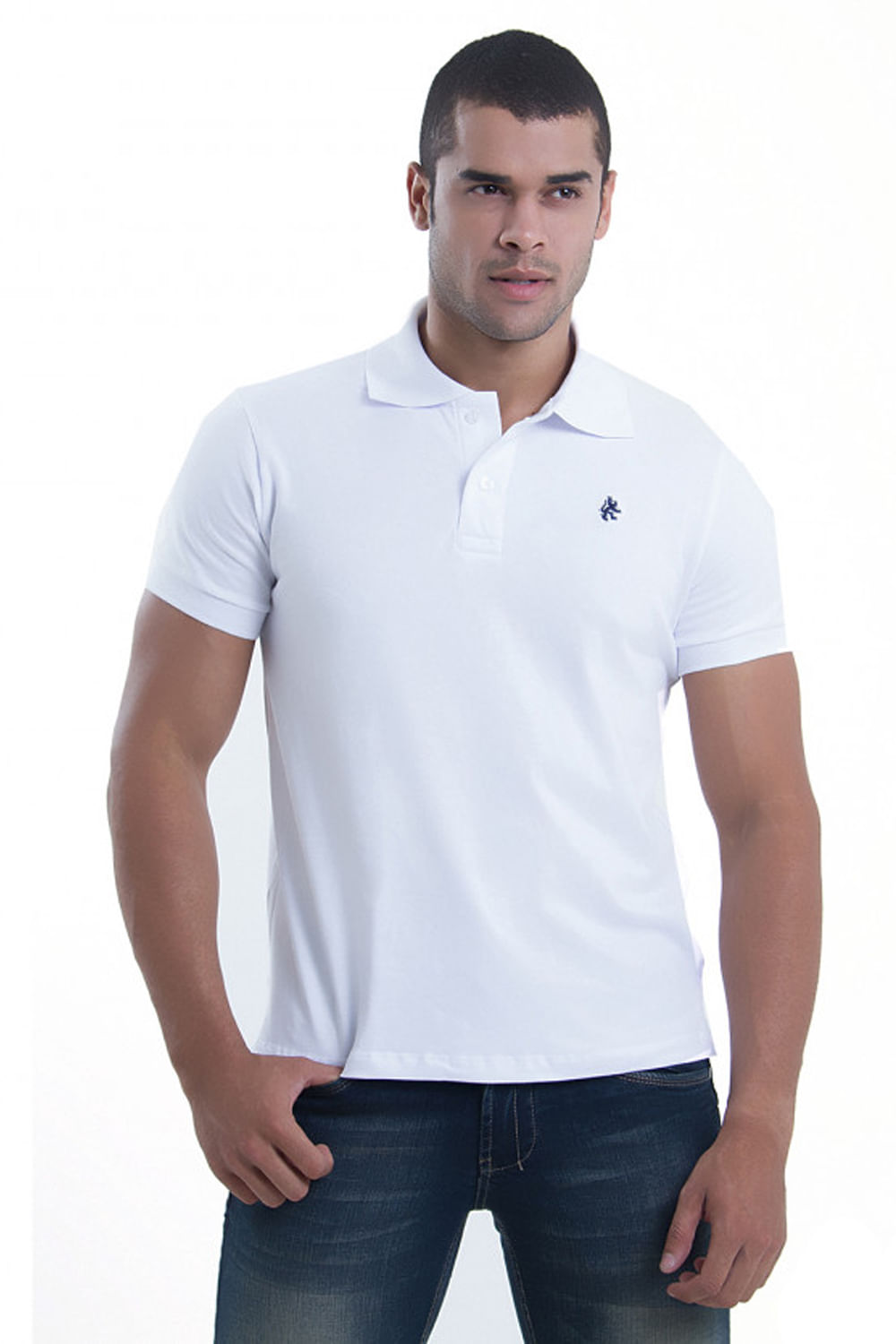 camisa polo jeans