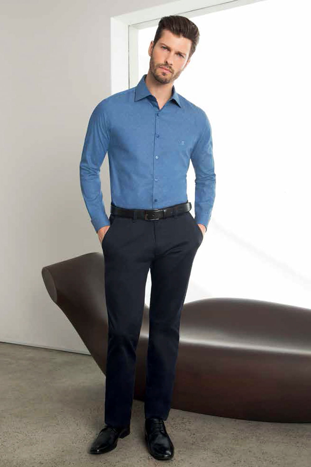 camisaria slim fit