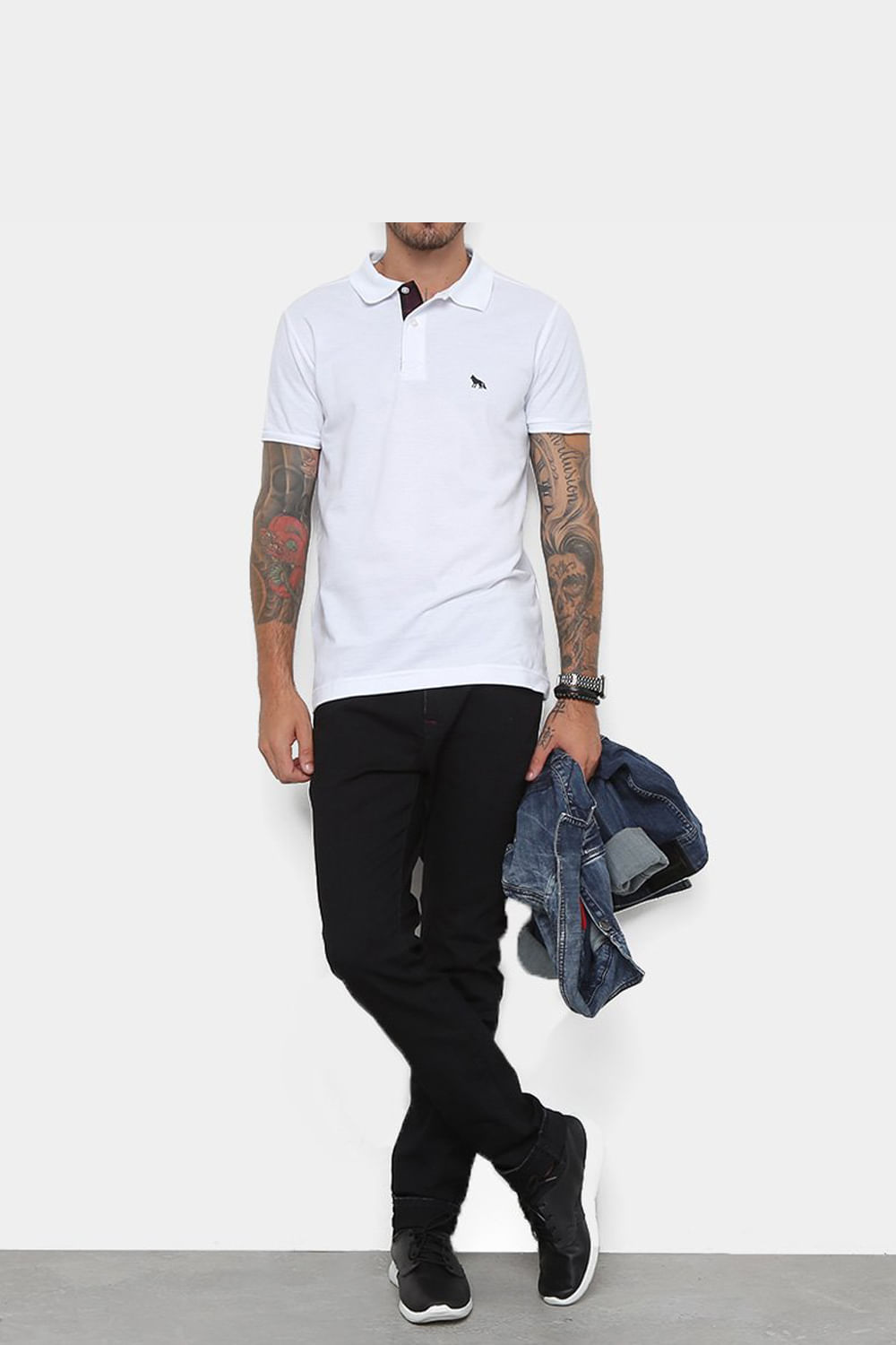 polo acostamento branca