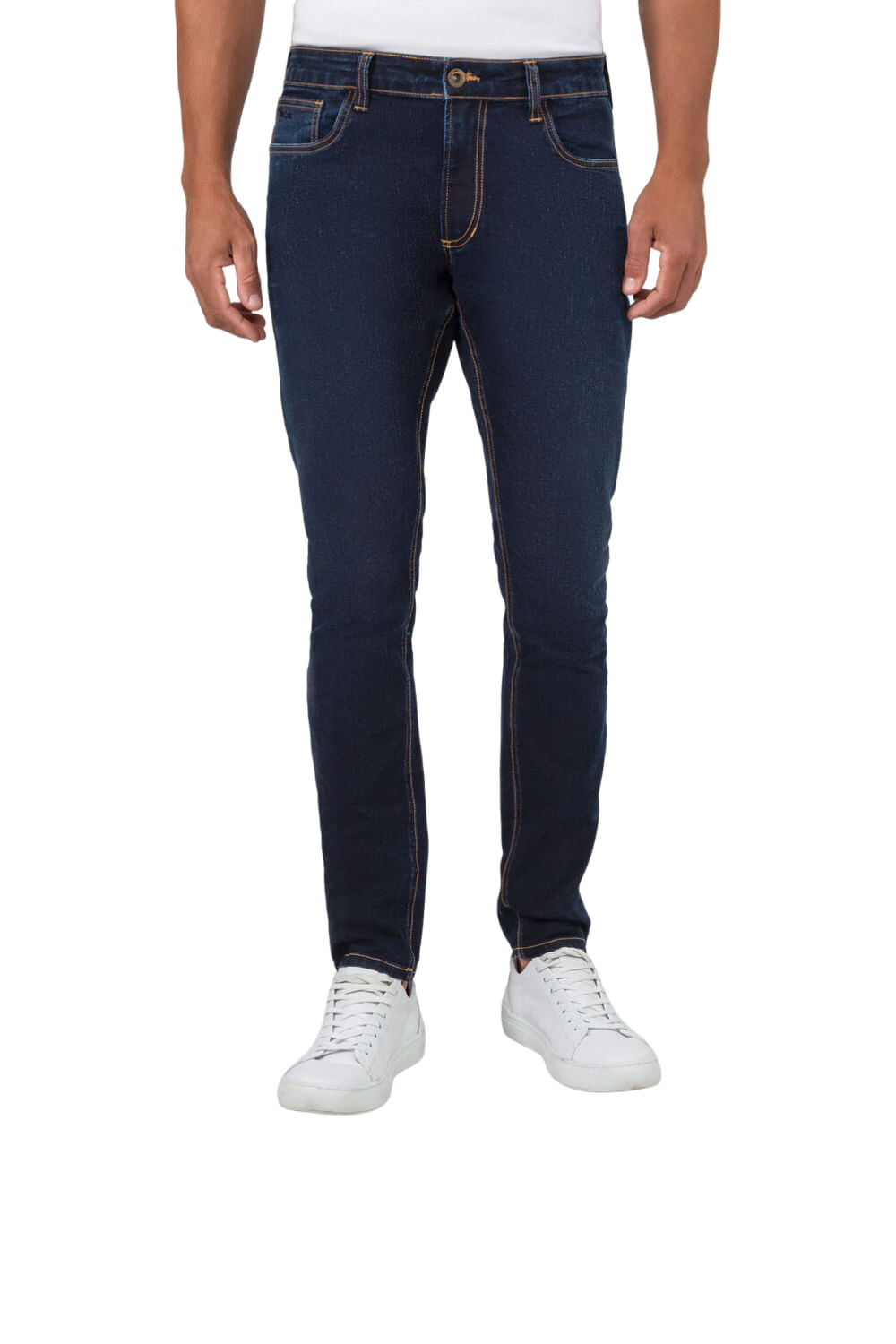 Calça Jeans Skinny Preta Cintura Alta - Hangar do Jeans