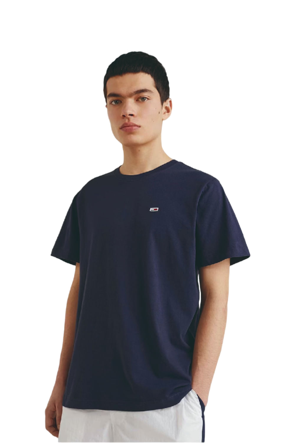 Camiseta Tommy Jeans Slim Fit Azul Garm Store - Main Image